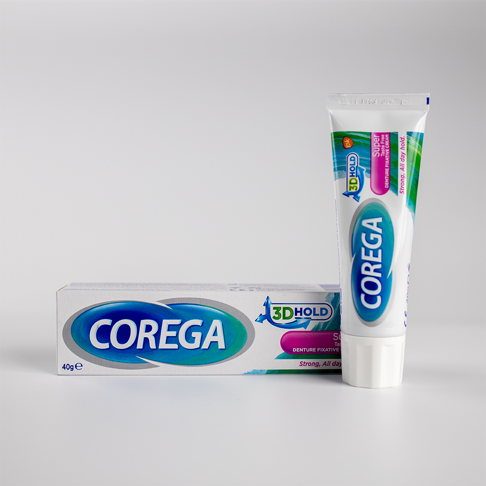 Corega Super Taste Free Denture Fixative Cream - YMH Online Pharmacy ...