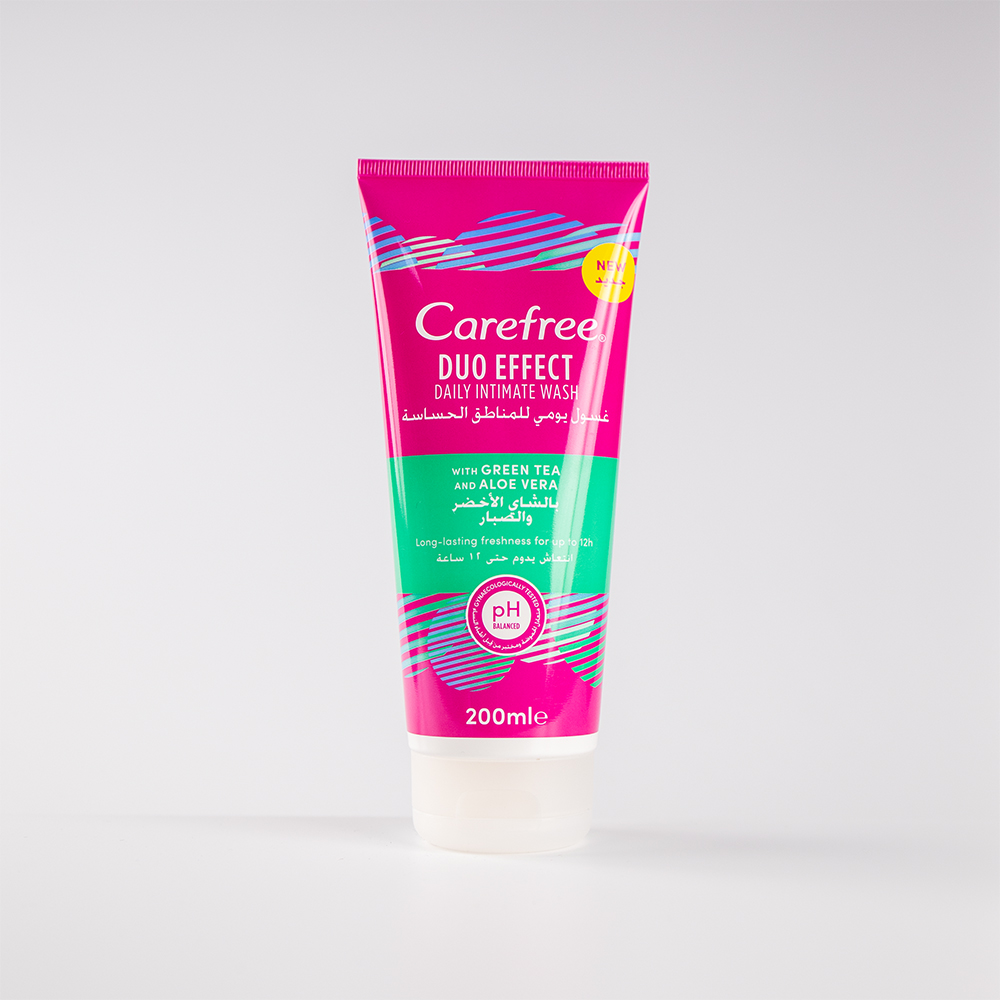 Carefree Intimate Wash With Green Tea - YMH Online Pharmacy | Online  Pharmacy Bahrain